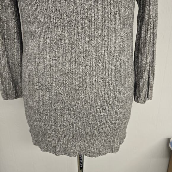 Women's Sadie & Sage Gray Lightweight Short Sweater Dress/Tunic | Size XS - Picture 7 of 10